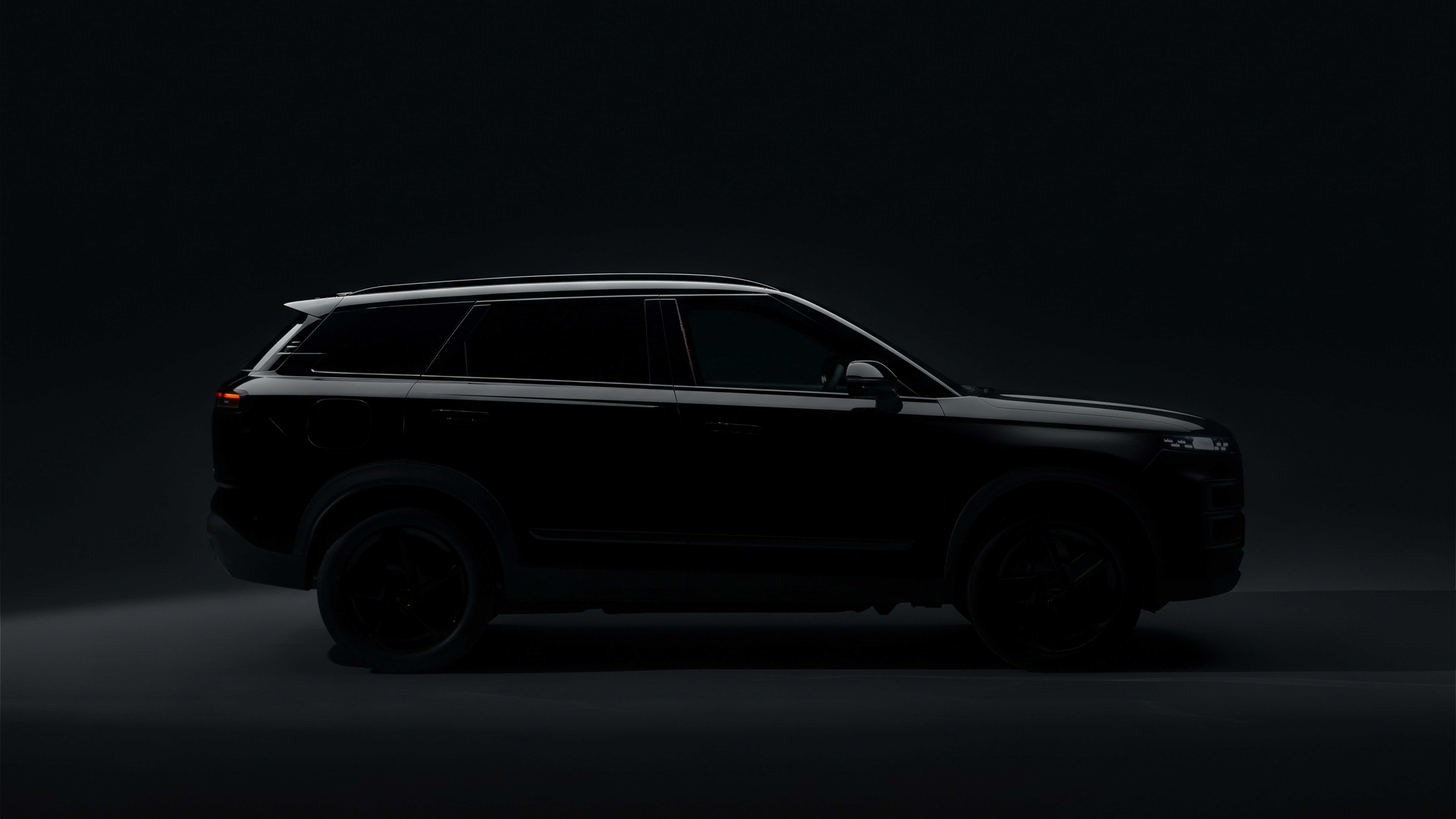 Side profile of the J7 Black Edition in low light
